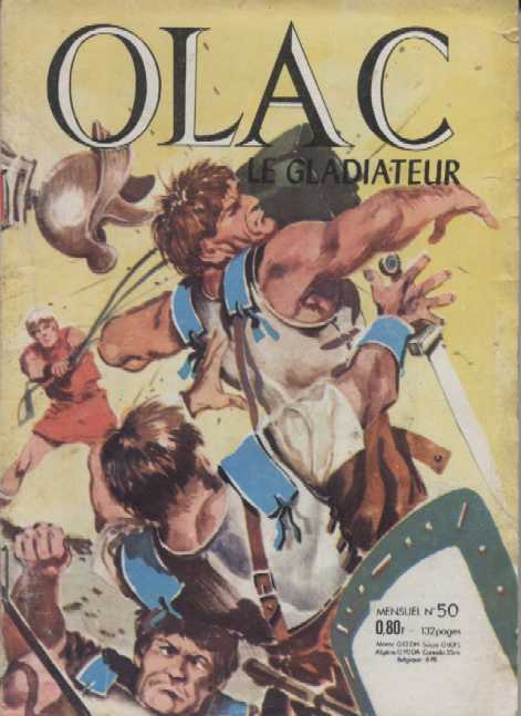 Scan de la Couverture Olac Le Gladiateur n 50